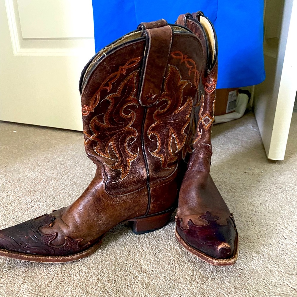 Tony Lama size 6 Women’s Cowboy (Cowgirl) Boots
